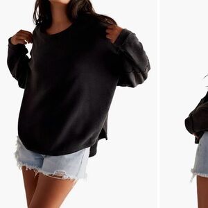 Free People Total Eclipse Oversized Shirt